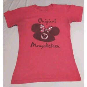 Disney Store Original Mouseketeer Womens T Shirt Minnie Mouse  Size Small